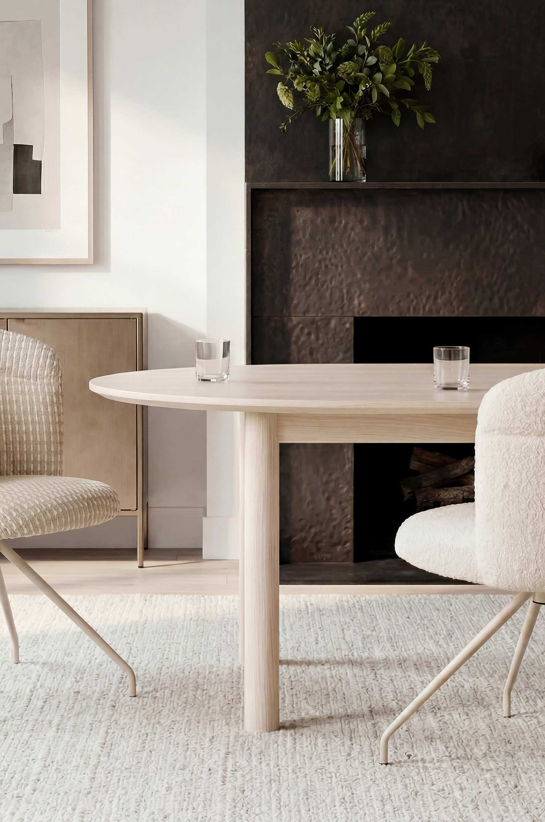 Picolla chair with Shaun White upholstery in a cosy atmosphere
